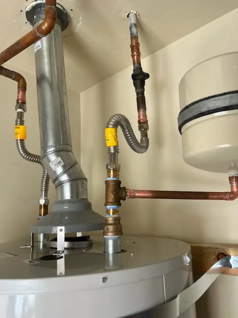 Water heater installation and plumbing repair in Youngsdale